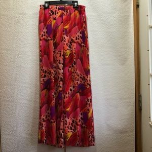 Wide Leg Animal Print Tiger King Vibe Pants Large